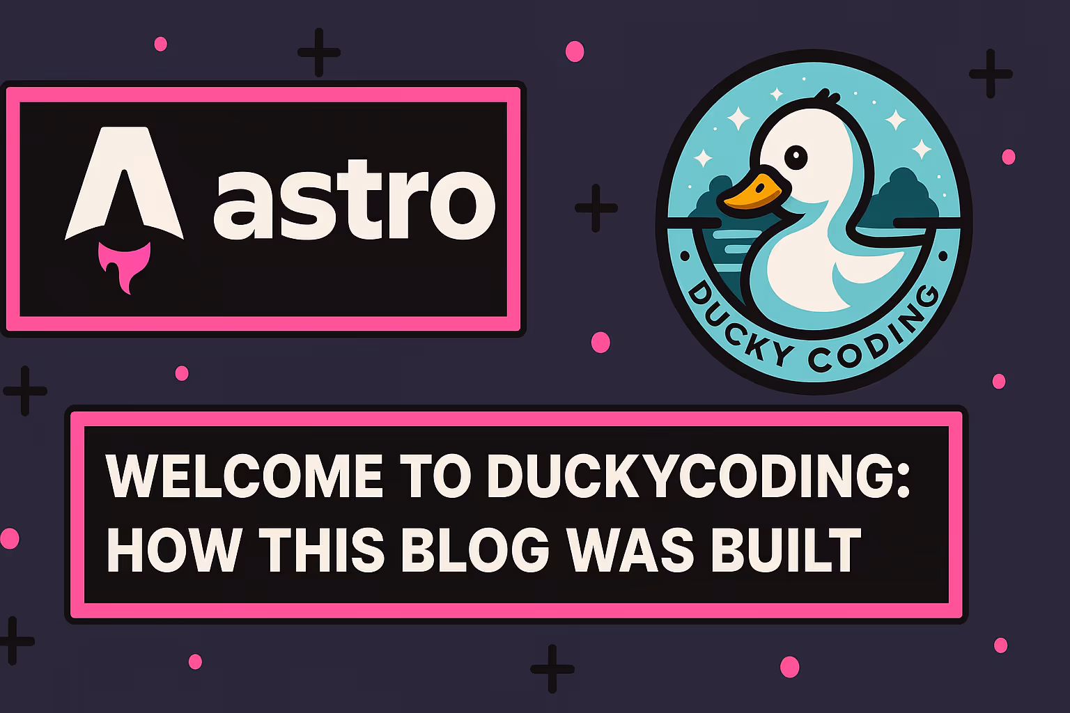 Banner for Welcome to DuckyCoding